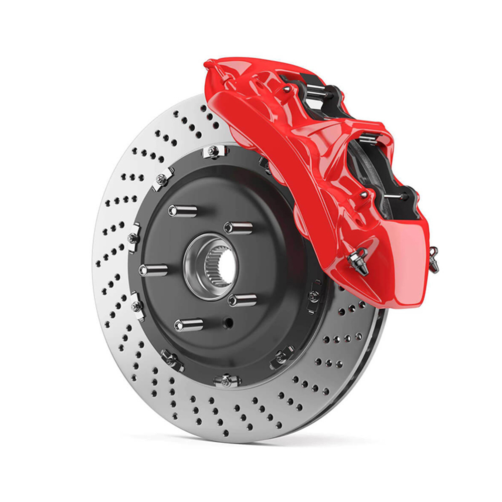Heat Resistant Brake Caliper Vinyl Wrap 4 Sheets